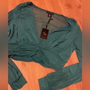 Sincerely Jules Mesh Longsleeve Top